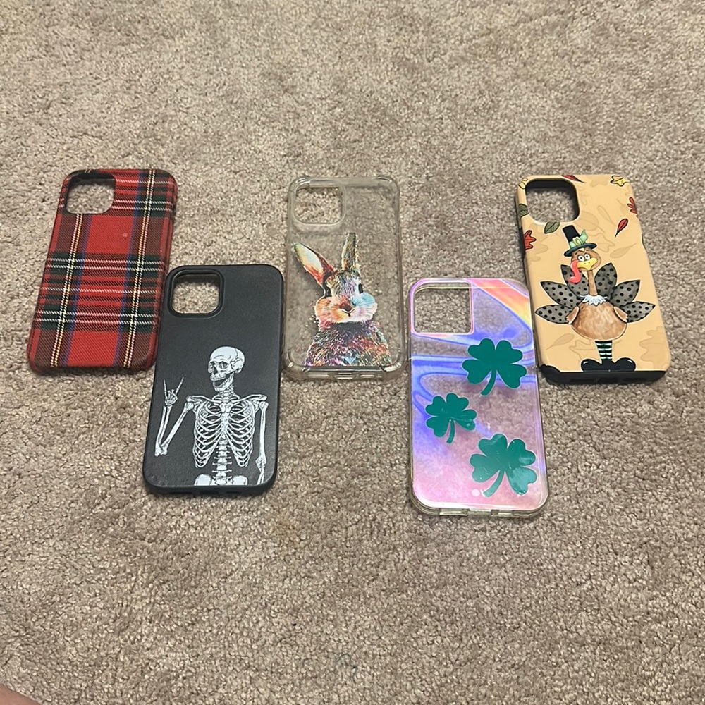 Holiday iPhone pro max 12 cases